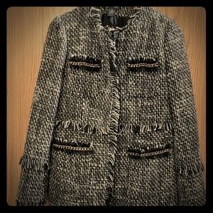 Jacket with fringe details by INC - Size S